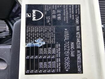 MAN LE 12.180 / OPRIJ / MACHINE TRANSPORT